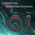 Heated 9 Mode Vibrating Cock Ring for Men thumbnail 3