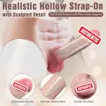 5 Inch Hollow Strap On Dildo Harness for Couples thumbnail 3
