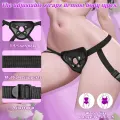 Remote Control Vibrating Strap On Dildo for Couples thumbnail 3