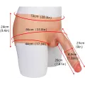 9 Inch Wearable Strap On Dildo for Couples thumbnail 3