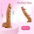 Realistic Strap On Dildo for Couples with Harness thumbnail 3