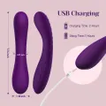 Silicone G Spot Vibrator Dildo for Women thumbnail 3
