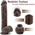 9 Inch Realistic G Spot Suction Cup Dildo thumbnail 3