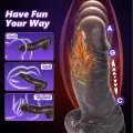 8 Inch Vibrator Dildo with Suction Cup thumbnail 3