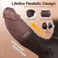11 Inch Realistic Black Suction Dildo Sex Toy thumbnail 3