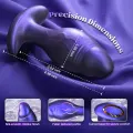 360° Rotating Vibrating Butt Plug with Remote thumbnail 2