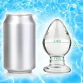 Large Crystal Glass Anal Plug Sex Toy thumbnail 3