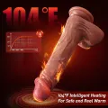 App Controlled Thrusting Dildo Vibrator Toy thumbnail 2