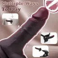 6 Inch Realistic Silicone Black Dildo for Women thumbnail 2
