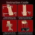 Adjustable Wooden BDSM Restraint with Handcuffs thumbnail 3