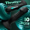 Thrusting Anal Butt Plug with Remote Control thumbnail 3