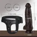 Realistic Strap On Harness Dildo for Women thumbnail 2