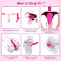 Strap On Vibrating Dildo Adjustable Harness thumbnail 2