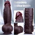 8 Inch Vibrating Realistic Silicone Dildo for Women thumbnail 2