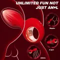 Silicone Vibrating Anal Butt Plug Sex Toy thumbnail 3