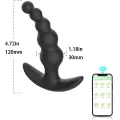 App Controlled Vibrating Anal Beads Butt Plug thumbnail 2