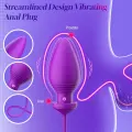 Double Ended Vibrating Dildo Butt Plug Set thumbnail 4
