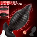 Inflatable Vibrating Prostate Butt Plug Toy thumbnail 3