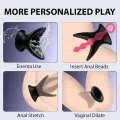 Hollow Shape Silicone Anal Butt Plug Set thumbnail 2