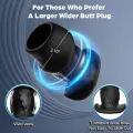 Hollow Silicone Anal Training Butt Plug thumbnail 2