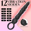 8 Inch Rechargeable Vibrating Anal Beads Plug thumbnail 3