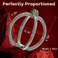 Metal BDSM Lockable Handcuffs Restraint Sex Toy thumbnail 3