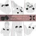 Adjustable BDSM Bed Restraints Strap Set Toy thumbnail 3