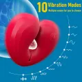 Remote Vibrating BDSM Nipple Clamps Pair Sex Toy thumbnail 2