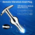 Small Metal Vibrating Butt Plug Adult Toy thumbnail 4
