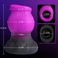 Hollow Expanding Butt Plug Anal Tunnel Plug thumbnail 3