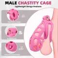 Elastic Large Male Chastity Cage Sex Toys thumbnail 3