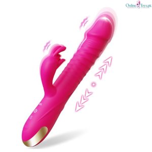 Thrusting Dildo Vibrator Sex Toy for Women