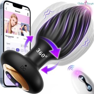 360° Rotating Prostate Massager with App Control