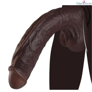 11 Inch Realistic Big Black Dildo Sex Toy
