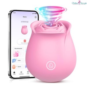 APP Control Rose Sex Toy Vibrator for Women