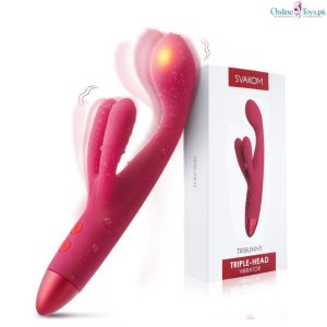 Finger Rabbit Vibrator Dildo Toy for Women