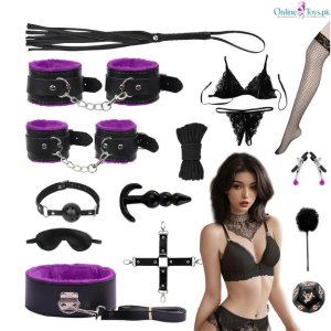 15 PCS Sex Bondage BDSM Kits for Couples