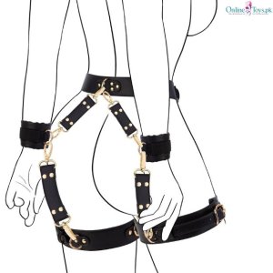 6PCS BDSM Bondage Kit with Adjustable Restraints