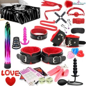 31 PCS BDSM Restraints Kit Sex Toy for Couples