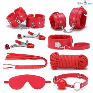 8 Piece BDSM Bondage Set Sex Toys for Couples