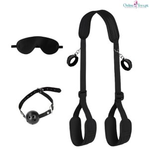 4 Piece BDSM Bondage Restraints Kit for Beginners