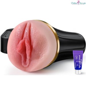 8 Inch Pocket Pussy Masturbator with Manual Control