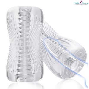 Realistic TPE Male Masturbator with 3D Spiral