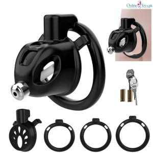 Lightweight Male Chastity Cage with 3 Adjustable Rings