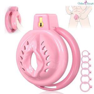 Inverted Male Chastity Cage with Silicone Design