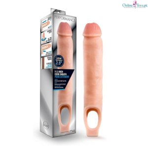 11 Inch Penis Sleeve Extender with Realistic Girth