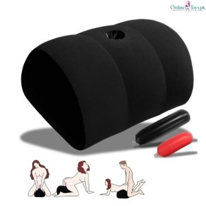 Inflatable Dildo Mount Sex Position Pillow for Couples