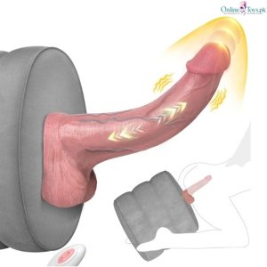 Inflatable Sex Cushion Pillow with Dildo Vibrator