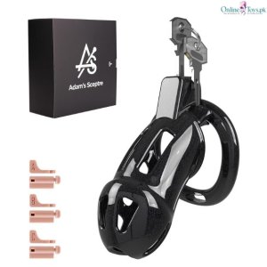 Premium Male Chastity Cage Set with Invisible Lock