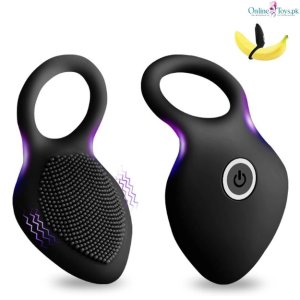 10 Mode Rechargeable Vibrating Cock Ring for Men